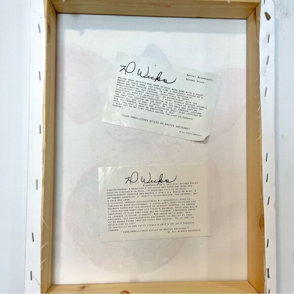 Canvas Little Pig Girl Color-full Print Canvas Girls Room Decoration 18” x 12” - Picture 6 of 10